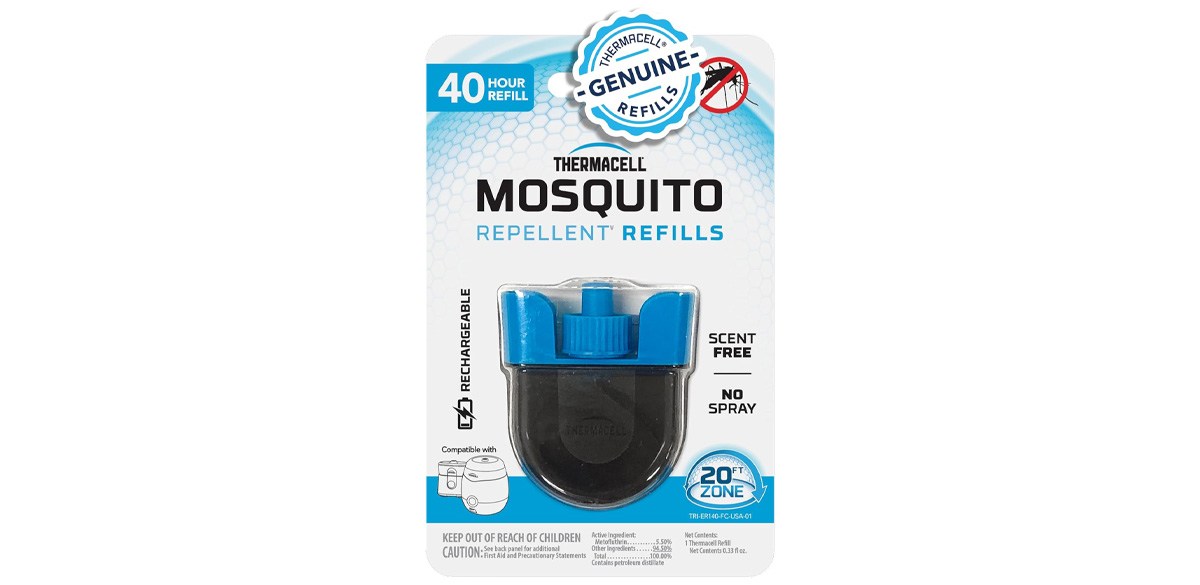 Thermacell Rechargeable Mosquito Repeller Refills Thermacell Rechargeable Mosquito Repeller Refills