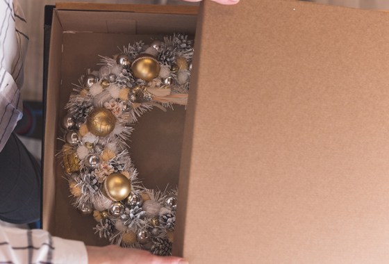 Best wreath storage
