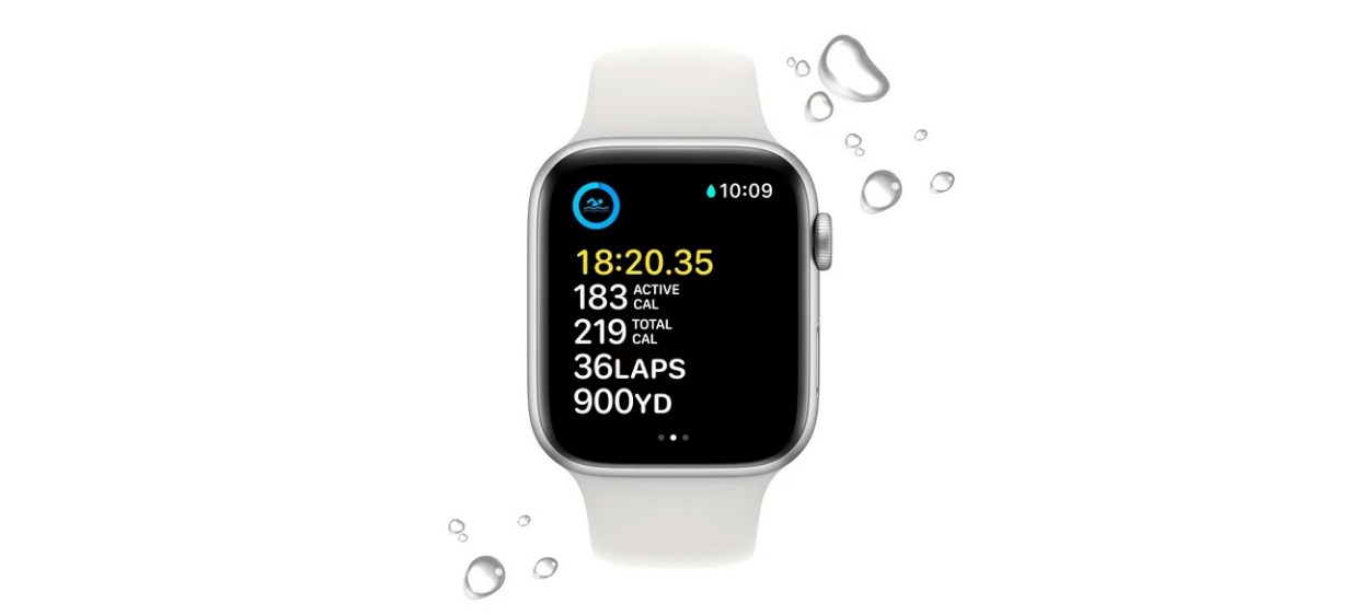 Apple Watch SE (2nd Gen) on white background