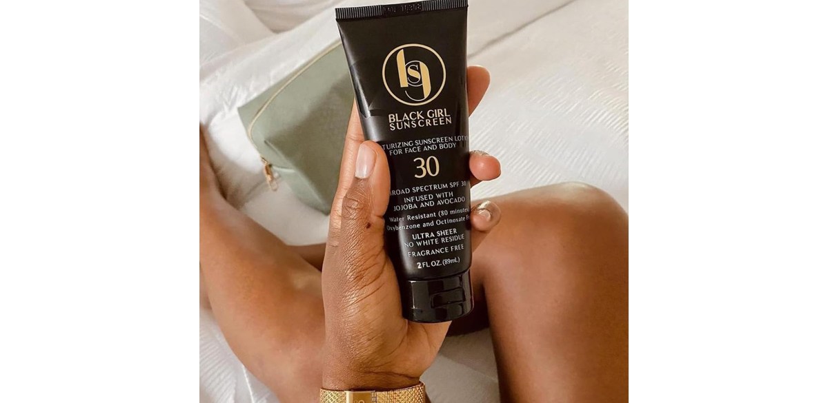 Black Girl Sunscreen Face &amp; Body Moisturizing Sunscreen Lotion SPF 30