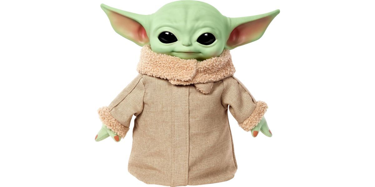 Mattel Star Wars The Mandalorian Grogu Plush 11-inch Toy Mattel Star Wars The Mandalorian Grogu Plush 11-inch Toy