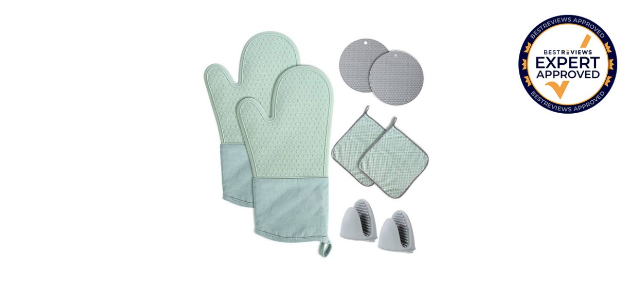 Best Cehomi Oven Mitt and Pot Holder Set Best Cehomi Oven Mitt and Pot Holder Set