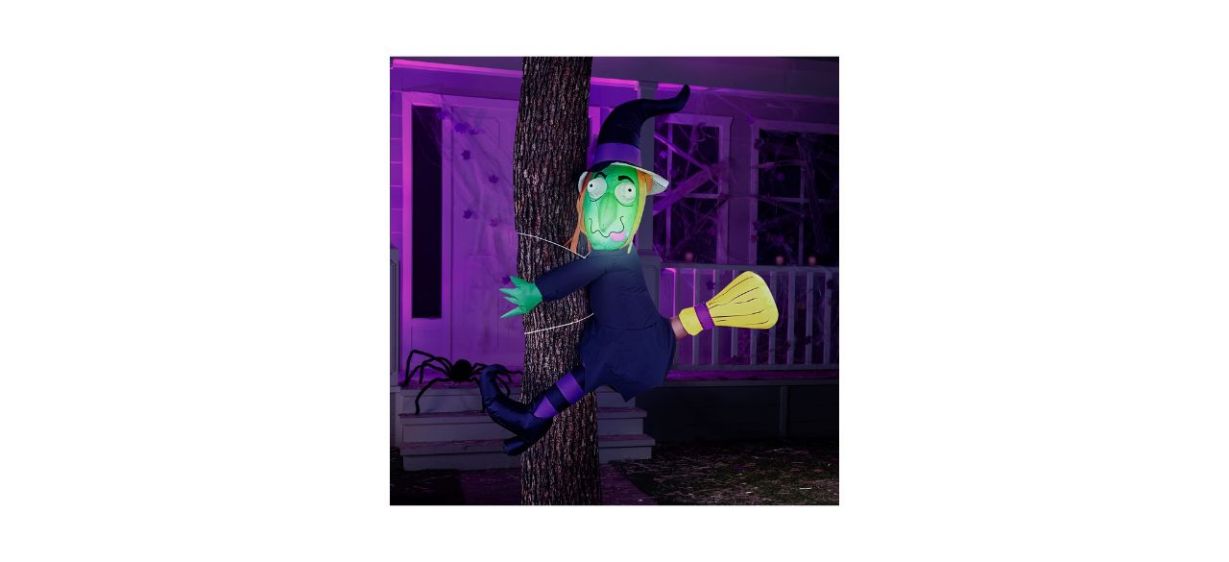 Best Joiedomi 4-foot Inflatable Witch