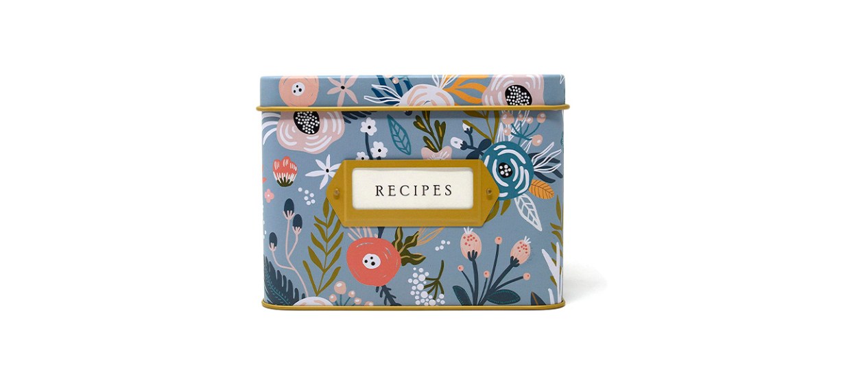 Best Jot & Mark Decorative Recipe Tin Best Jot & Mark Decorative Recipe Tin