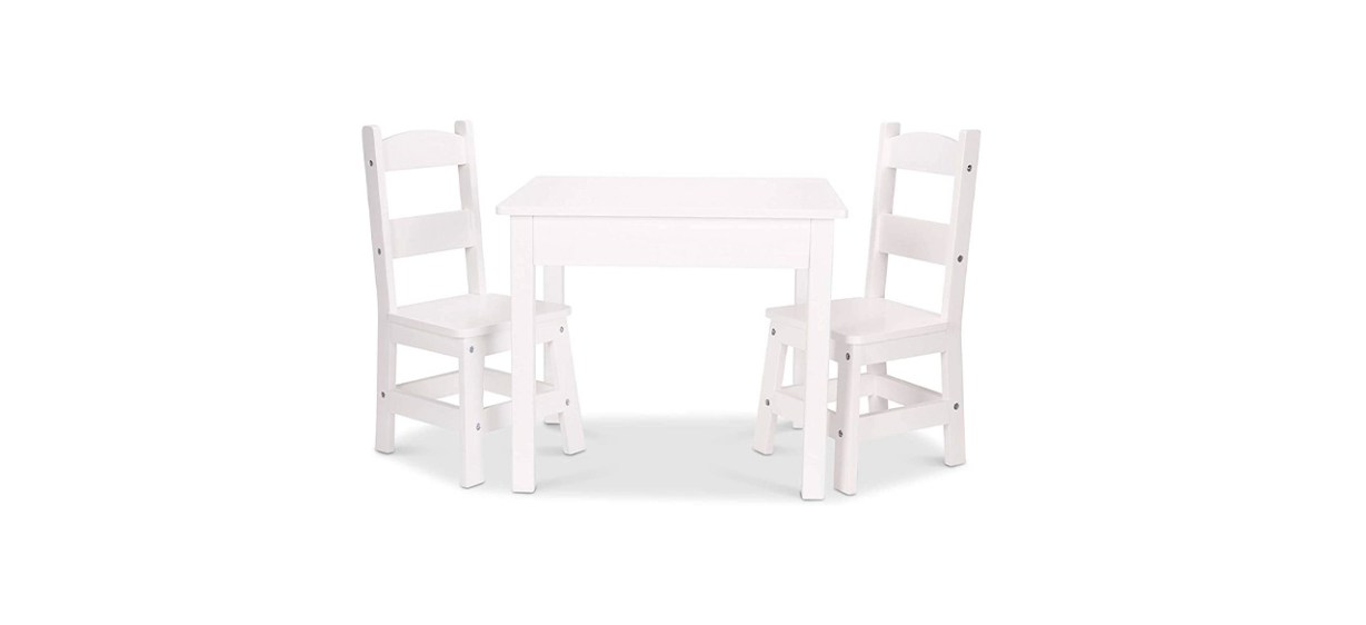 Best Melissa & Doug Wooden Table & Chairs Best Melissa & Doug Wooden Table & Chairs