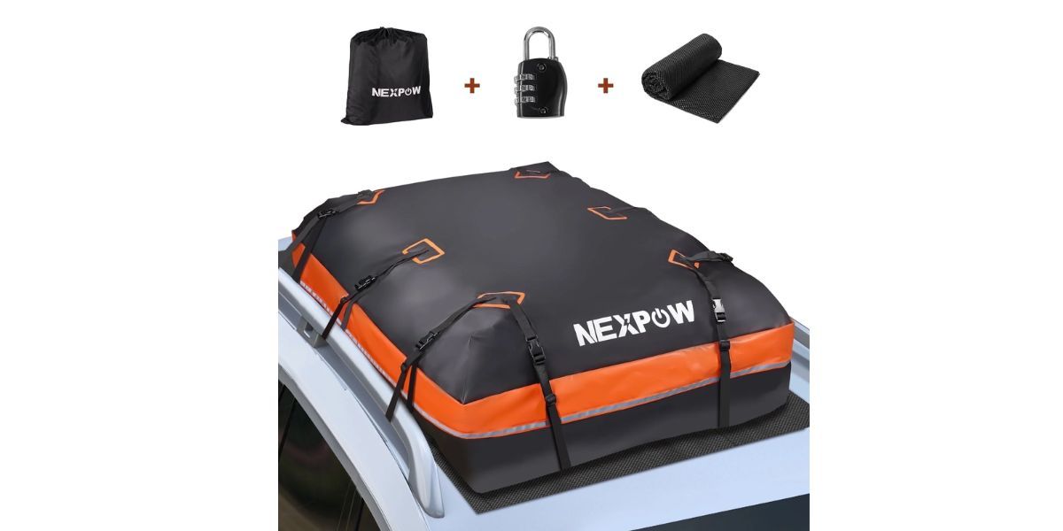 NEXPOW Car Rooftop Cargo Carrier Bag