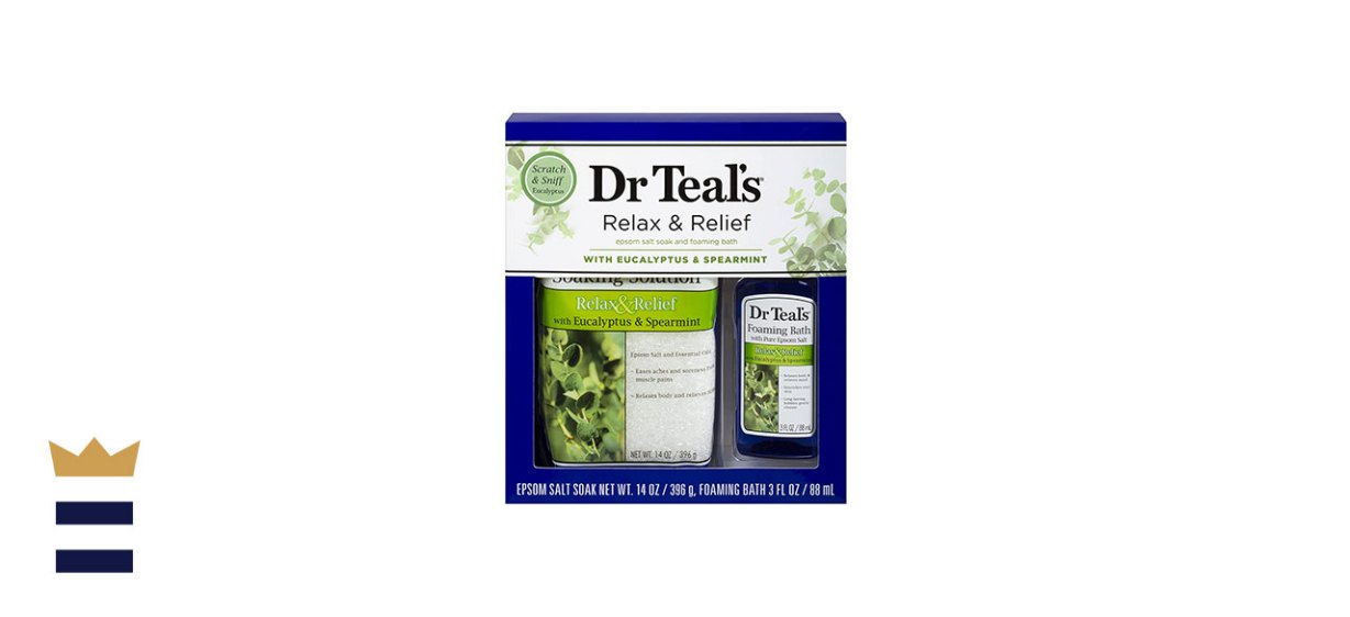 Dr Teal’s Eucalyptus Epsom Salt &amp; Foaming Bath Oil Sampler Gift Set