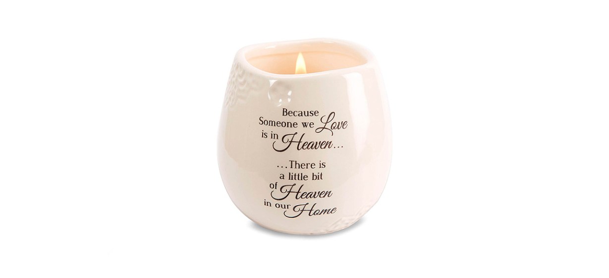 Pavilion Gift Company In Memory of Loved One Ceramic Candle Pavilion Gift Company In Memory of Loved One Ceramic Candle