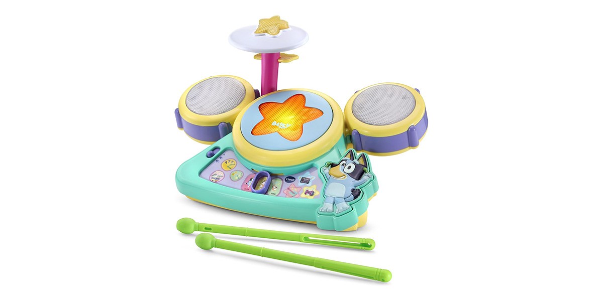 VTech Bluey Hooray Drum Set VTech Bluey Hooray Drum Set