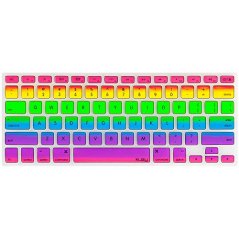 Kuzy MacBook Pro Rainbow Keyboard Cover