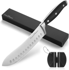 GrandMesser 7-inch Scimitar Chef Breaking Knife