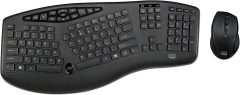 Adesso Tru-Form Media 1600 Wireless Ergonomic Keyboard