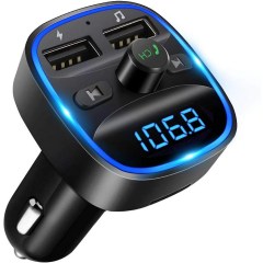 Keyahappy Bluetooth FM Audio Transmitter Car Kit