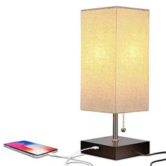 Brightech Grace LED USB Bedside Table & Desk Lamp
