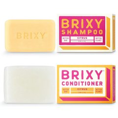 Brixy Shampoo And Conditioner Bar Set