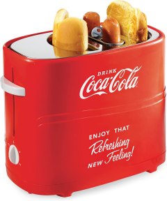 Nostalgia Retro Coca-Cola Pop-Up Hot Dog and Bun Toaster 2