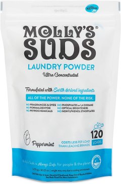 Molly's Suds Natural Laundry Soap for Sensitive Skin