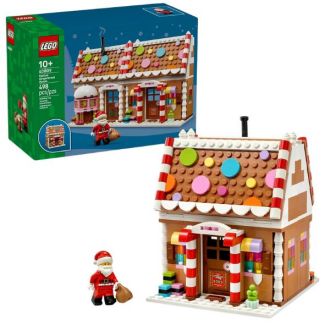 LEGO  Festive Gingerbread House Building Toy
