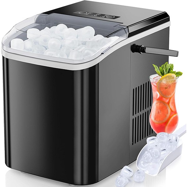 DUMOS Ice Maker Countertop Ice Machine