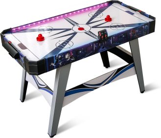Goplus 54-Inch Air Hockey Table with Lights