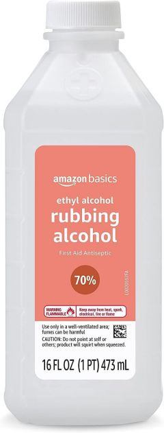 Amazon Basics Ethyl Rubbing Alcohol