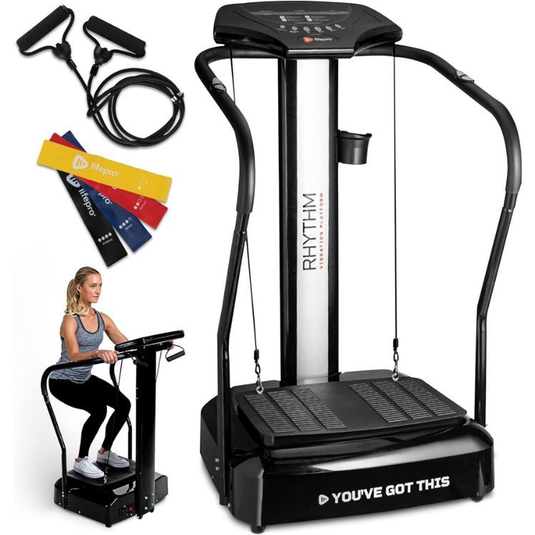 LifePro Vibration Plate Exercise Machine with Handles