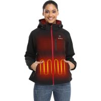 ORORO Women's Heated Jacket with Heated Collar