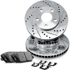 R1 Concepts Front Brakes and Rotors Kit