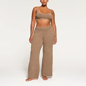 Skims Light Cozy Wide Leg Pant