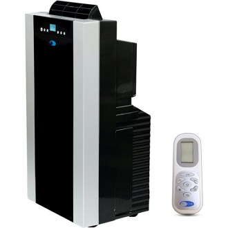 Whynter ARC-14SH 14,000 BTU Dual Hose Portable Air Conditioner, Dehumidifier, Fan &amp; Heater