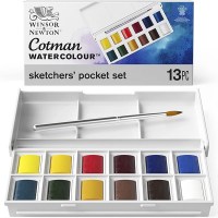 Winsor & Newton Cotman Water Colour Paint Sketchers' Pocket Box