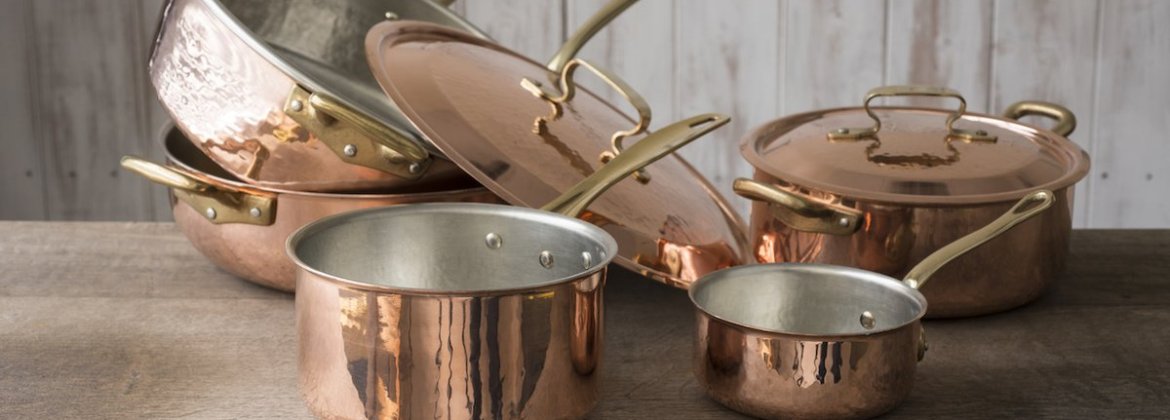 All Solid Silver Cookware — Duparquet Copper Cookware