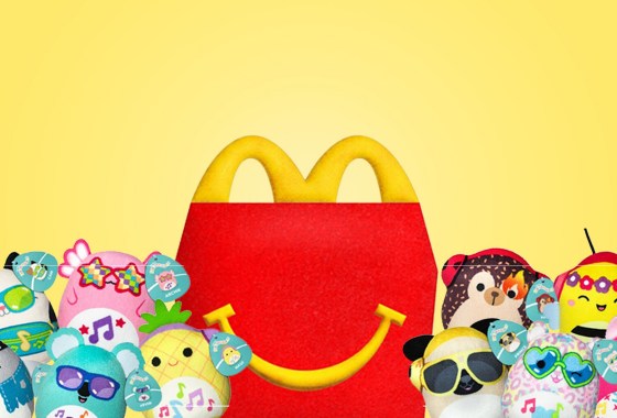 There’s a Grimace Squishmallow in McDonald’s new Squishmallows Happy Meal