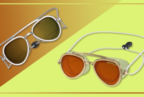 PSA for summer: You can buy swim goggles that look like sunglasses