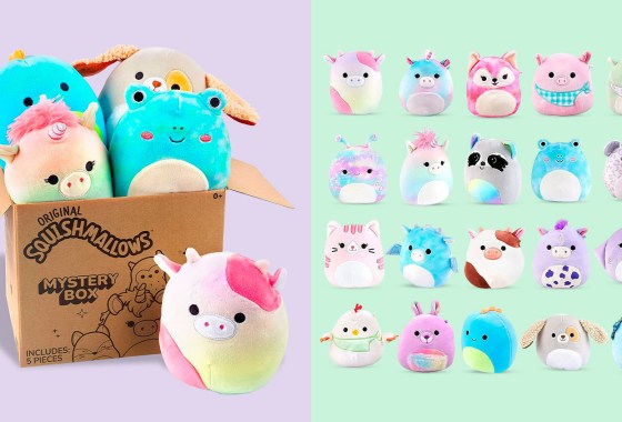 The coveted Squishmallows 5-pack Mystery Box is on sale at Walmart