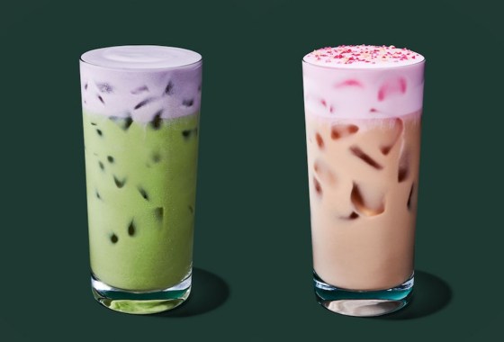 Starbucks unveils its spring menu with a fancy, brand new drink