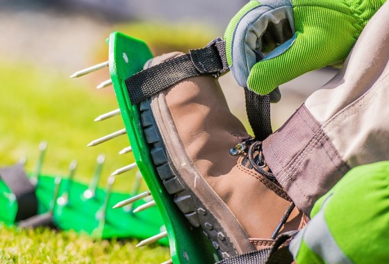 The best aerator shoes for fall lawn care