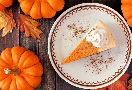 Everything you need to make a pumpkin spice cake