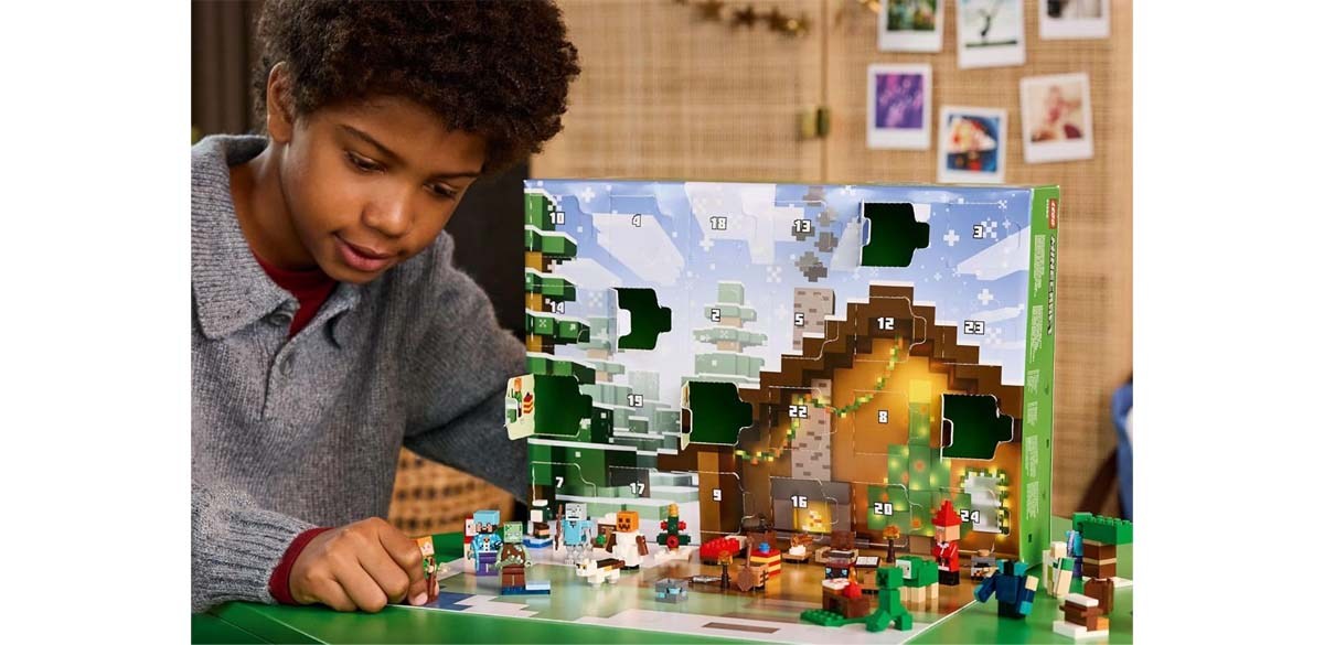 LEGO Minecraft Advent Calendar 2025 Building Toy