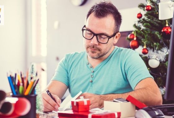 Best Christmas thank-you card