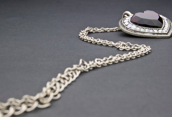 Best black heart necklace