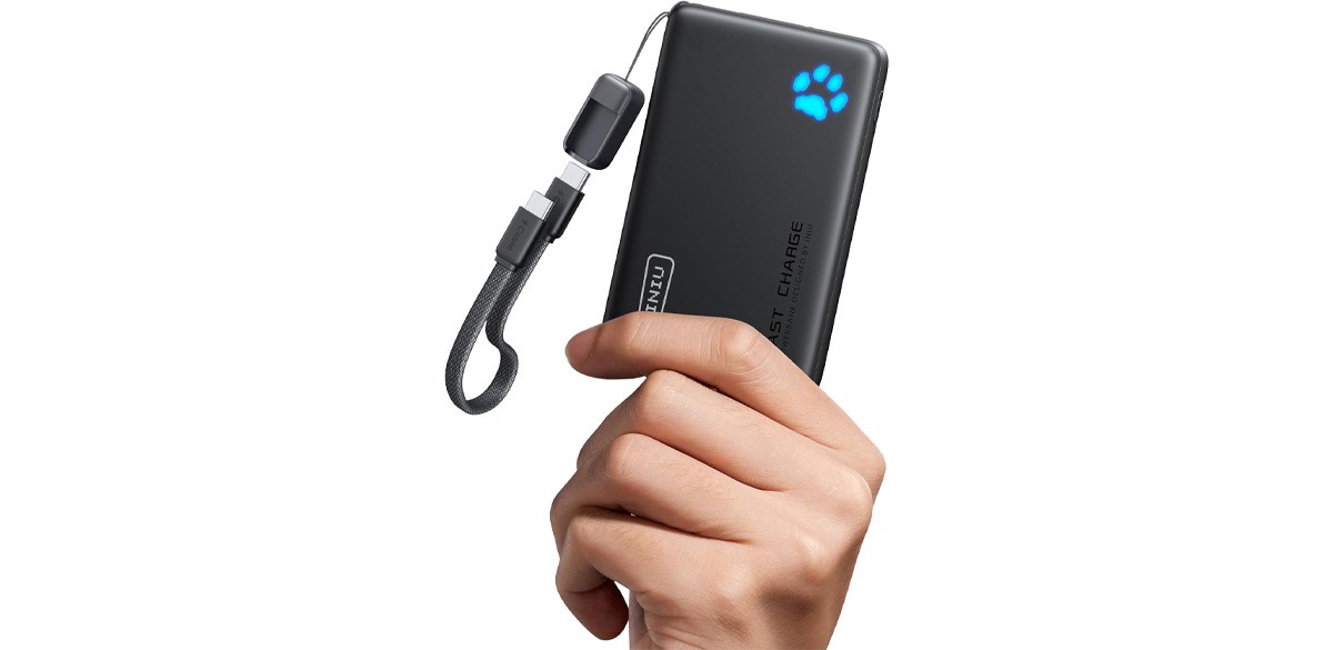 INIU Portable Charger Ultra Slim 10000mAh 45W PD Power Bank
