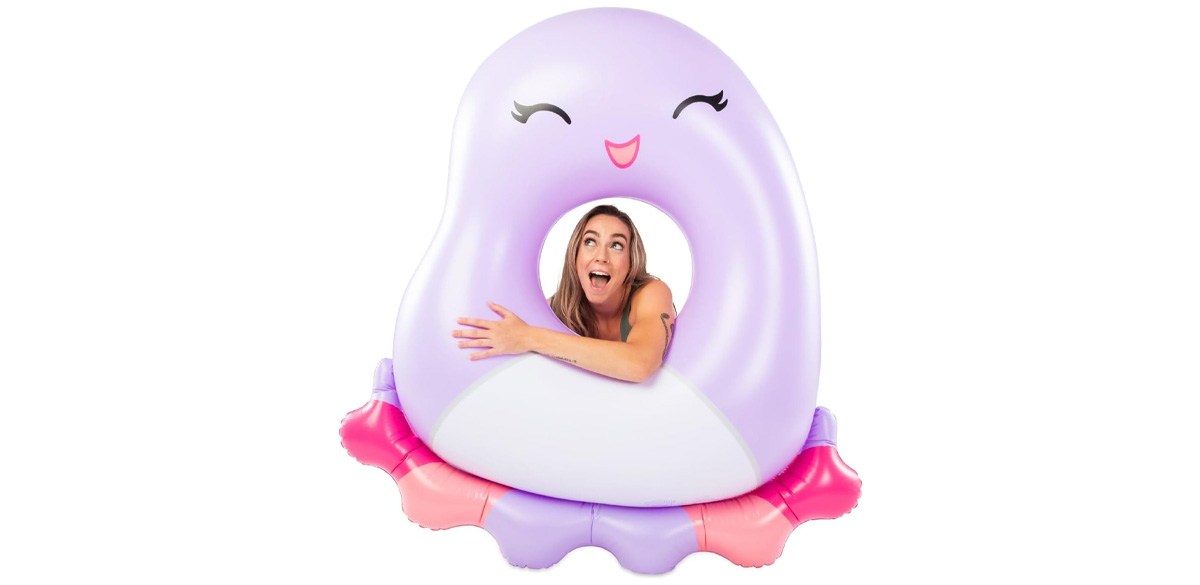 BigMouth x Squishmallows Original Inflatable Pool Float Beula the Octopus
