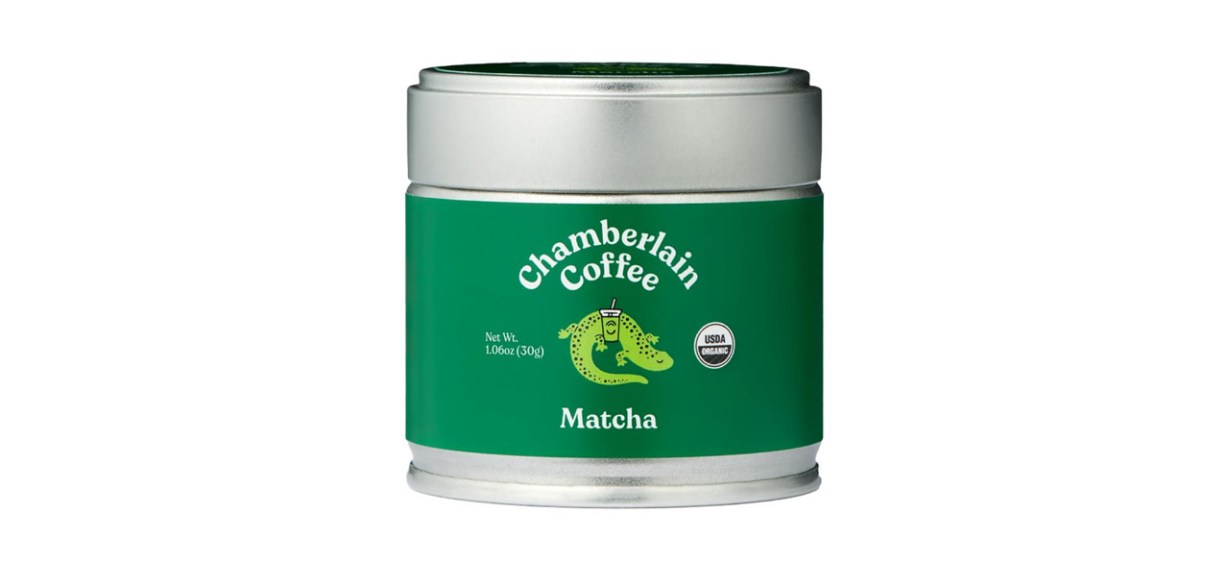 Chamberlain Coffee Original Matcha Powder on white background