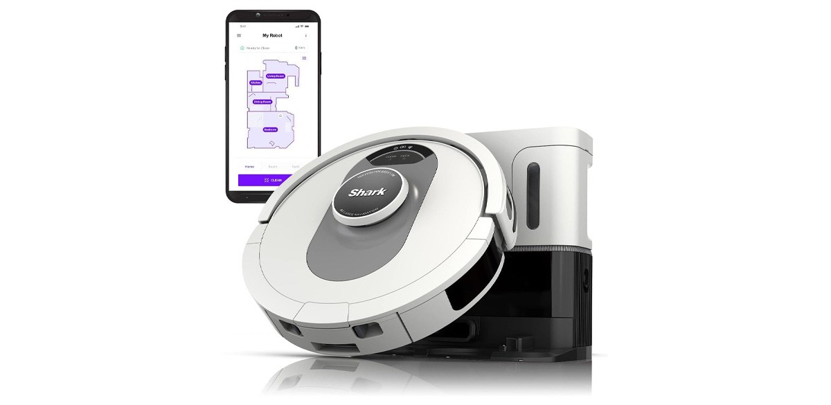 Shark AI Ultra Voice Control Robot Vacuum with Matrix Clean Navigation