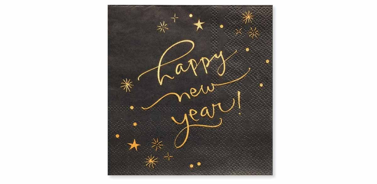 American Greetings 50-Count 5 in. x 5 in. Beverage Napkins