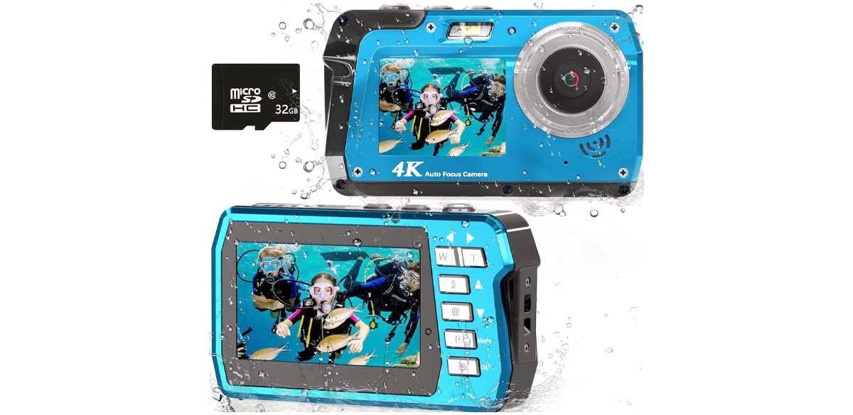 Focusify Waterproof Digital Camera