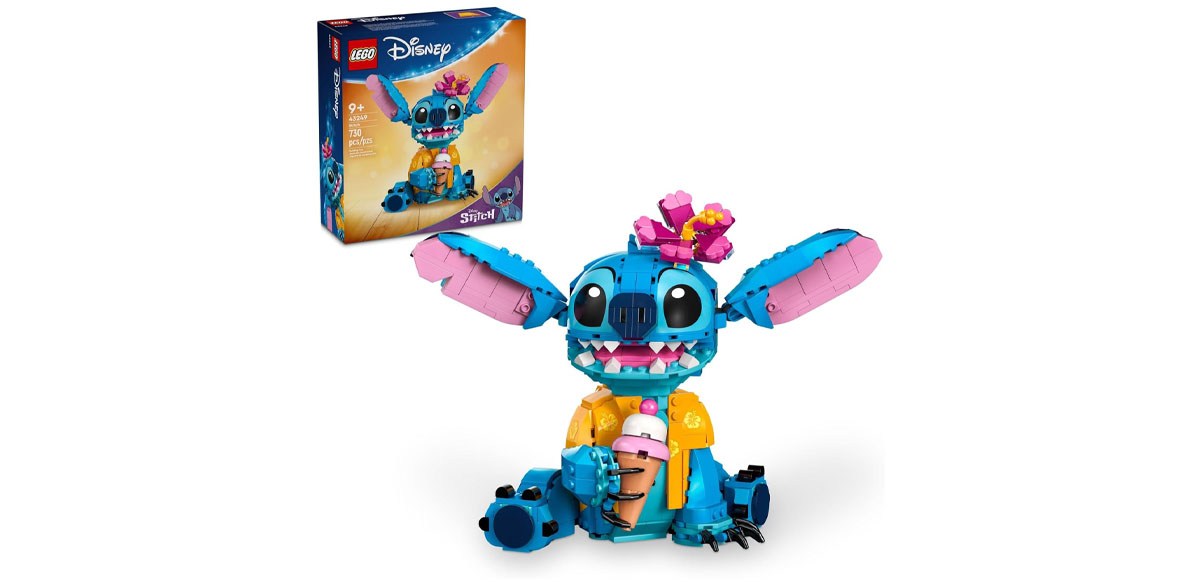 LEGO Disney Stitch Toy Building Kit