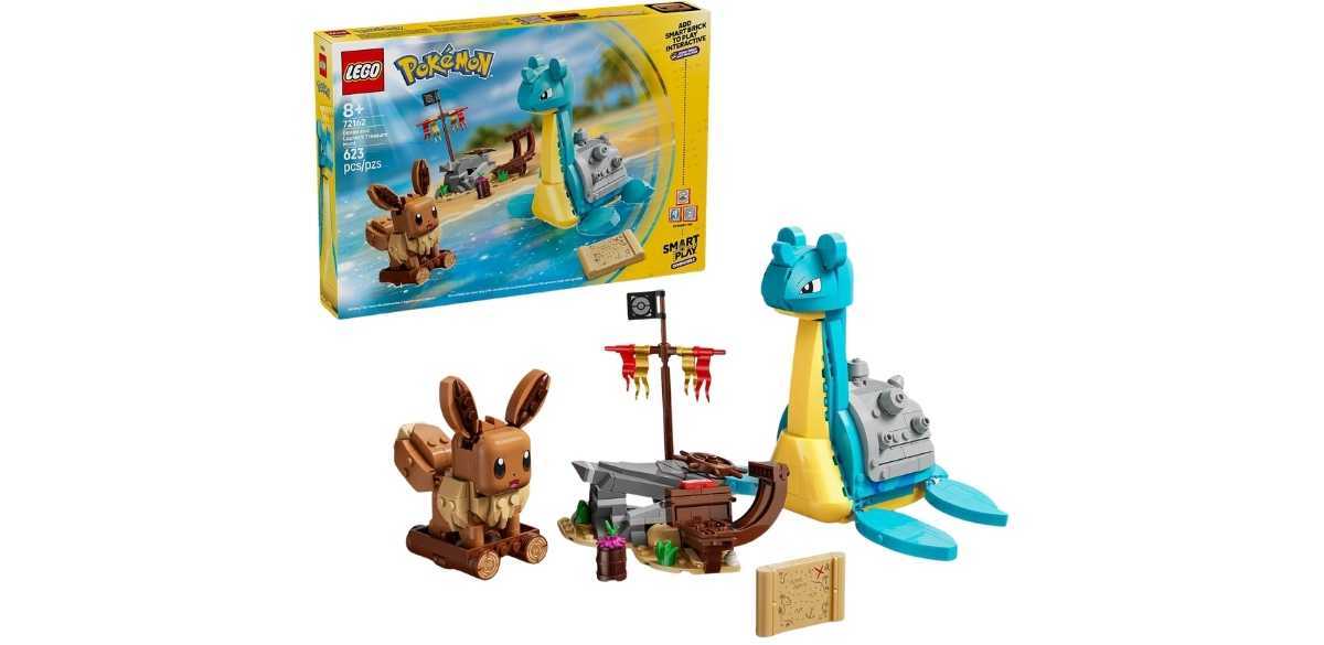 LEGO Pokémon SMART Play_Eevee and Lapras's Treasure Hunt