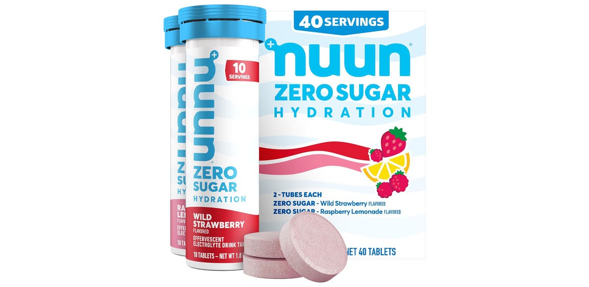 Nuun Zero Hydration Electrolyte Tablets